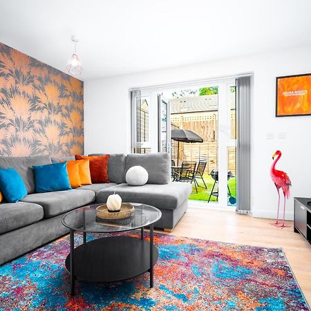 Luxury City Centre 5 Bed House With En-Suite, Bbq, On-Site Parking By Azura Nights Birmingham Ngoại thất bức ảnh